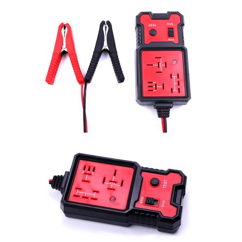 4 & 5 Pin 12V Relay Tester for Car-Professional Auto Automotive w/ Battery Clips