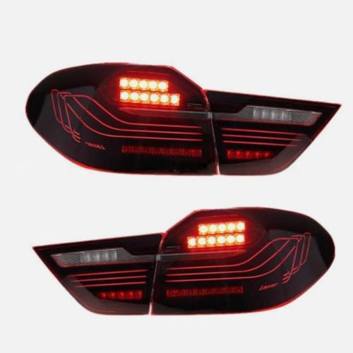 Pair Red LED Upgrade Tail Lamp Taillights 4PCS For BMW X4 F26 G02 2014-2018
