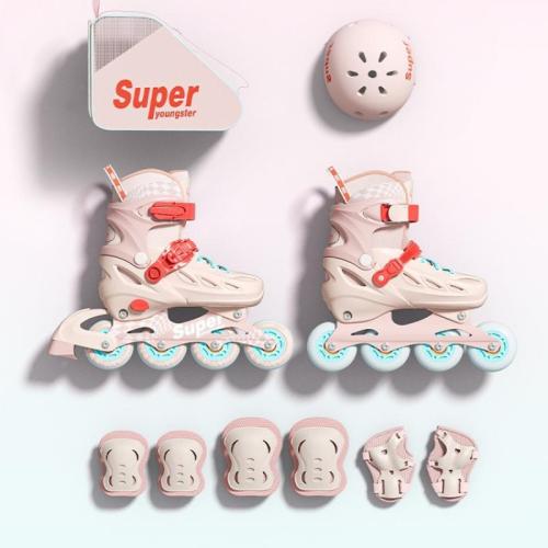 Memory Foam & Carbon Steel & Aluminium Alloy & Polypropylene-PP adjustable Roller Skates  Set