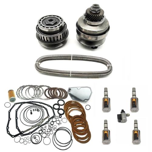 JF015E RE0F11A Transmission Master Rebuild Kit & Solenoid& Pulley Belt Chain Set