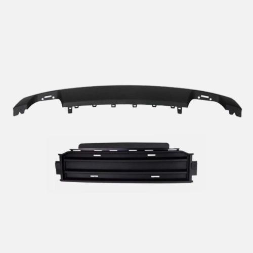 Front Bumper & Lower Molding Trim Valance Cover Fits For 2021 2022 2023 Ford F150