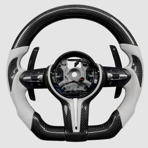 Carbon Fiber Steering Wheel For BMW F Series F10 F30 F11 F15 F16 X5 X6 M2 M3 M4