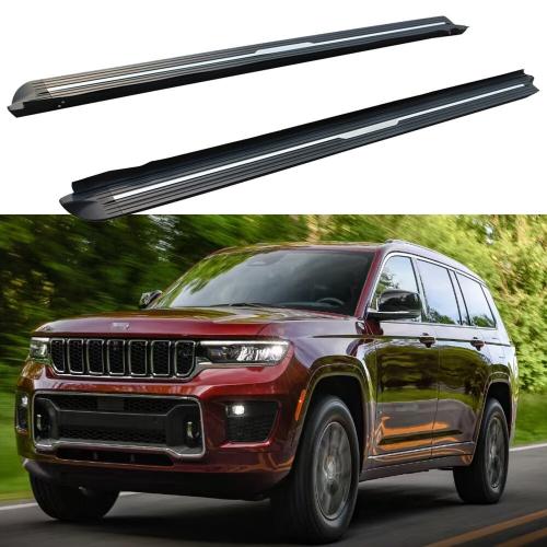 Fits For Jeep Grand Cherokee 2023 2024 2025+ Running Boards Side Steps Nerf Bars