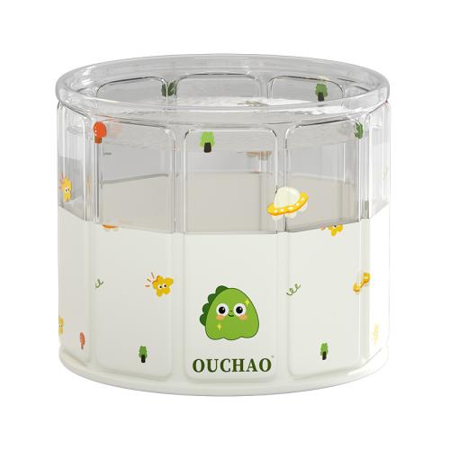 PVC & Nylon foldable Baby Bathtub hardwearing mixed colors PC