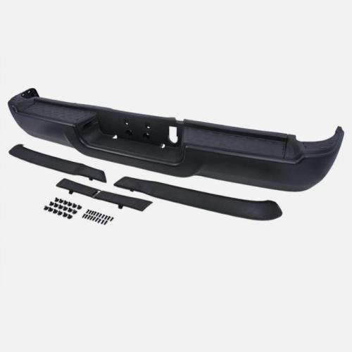 NEW Black Steel Rear Step Bumper Assembly W/O for 2019-2024 RAM 2500 3500 Pickup