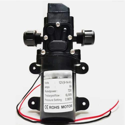 12V Water Pump 130PSI Self Priming Pump Diaphragm High Pressure Automatic Switch