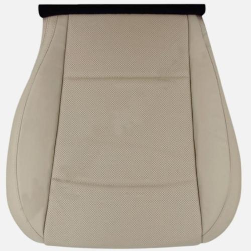 For 2015-2017 Subaru Outback Leatherette Driver Bottom Seat Cover Warm Ivory