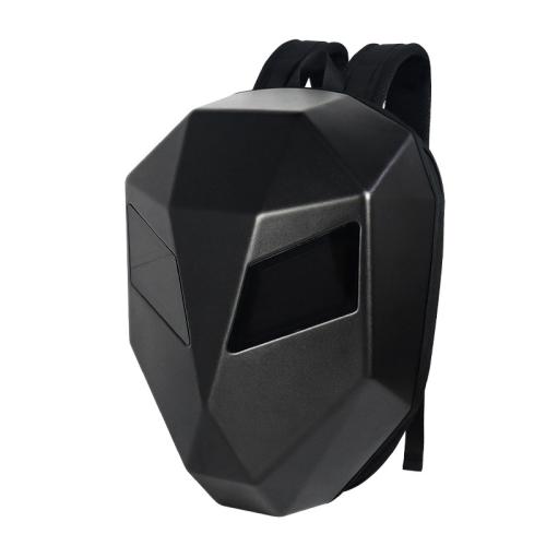 ABS & PC-Polycarbonat Motorrad-Reittasche, Schwarz,  Stück