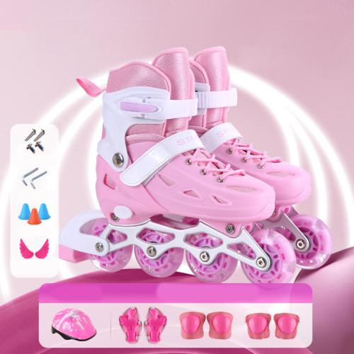 Memory Foam & PU Rubber & Carbon Steel & Aluminium Alloy & Polypropylene-PP Roller Skates for children Pair