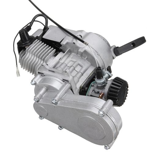 2 Stroke Pull Start Engine Auto CDI +Throttle Handle MiniI Dirt For 49cc 50cc
