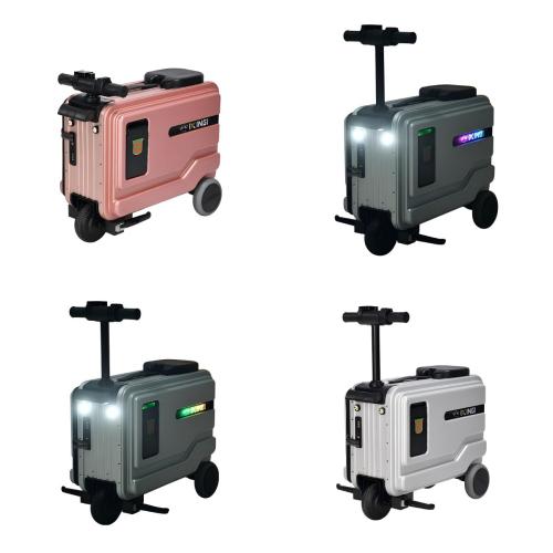 Aluminium Alloy Electric Suitcase large capacity & hardwearing & waterproof Solid PC