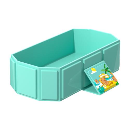 Composite Materials & PVC foldable Baby Bathtub durable PC