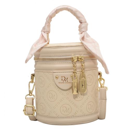 PU Leather Bucket Bag Crossbody Bag sewing thread PC