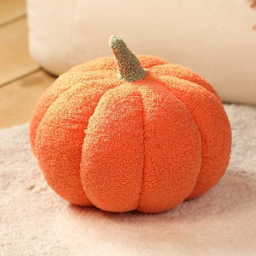 Halloween Pumpkin Pillows Ivory Fall Decoration Pumpkin Shaped Throw Pillow