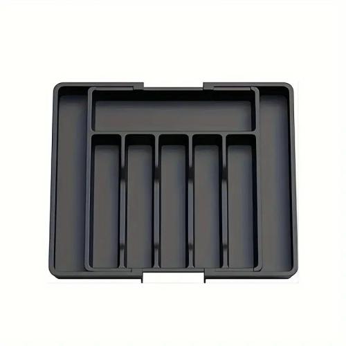New Storage Box Knife and Fork Storage Kitchen Organization Expansion Plate Tableware Storage Box