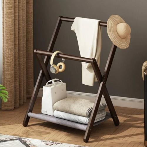 Moso Bamboo foldable Clothes Hanger durable PC