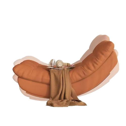 Pine & PP Cotton & Suede single & Soft Casual House Chair Solid PC