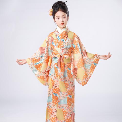 Polyester Children Kimono Costume PC