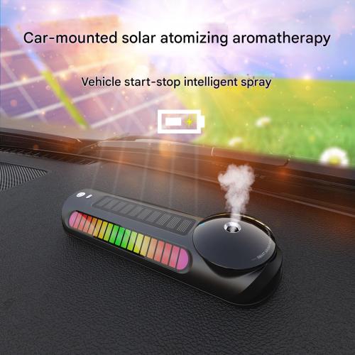 Zinc Alloy Multifunction Vehicl Incense Burner durable & solar charge & portable mixed colors Set