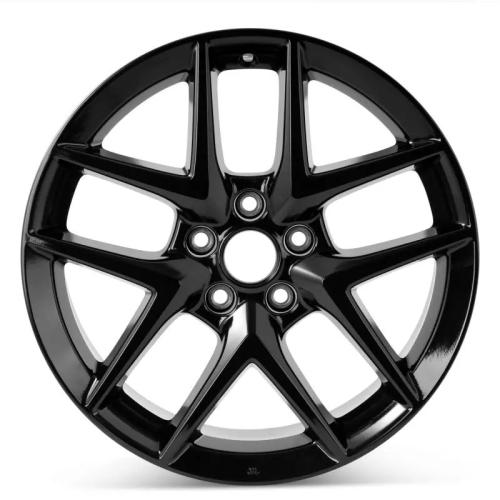 New 18 inch x 8 inch Gloss Black Alloy Replacement Wheel Rim 2022-2025 for Honda Civic