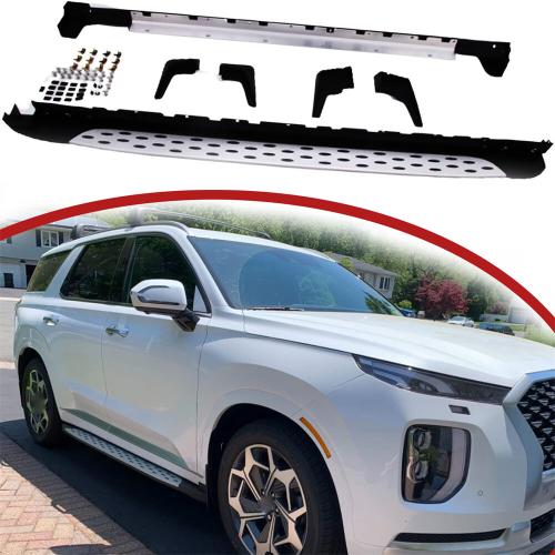 Running Board For Hyundai Palisade 2020-2025 Nerf Bar Side Steps with Mudguards