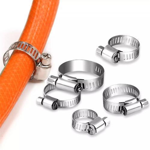101x Adjustable Hose Clamps 8 Sizes Worm Gear Stainless Steel Clamp Assortment