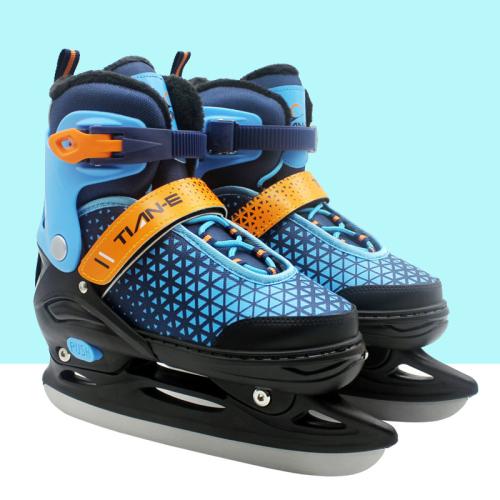 Metal & Plastic Waterproof Skate Shoes thicken & thermal & adjustable Pair