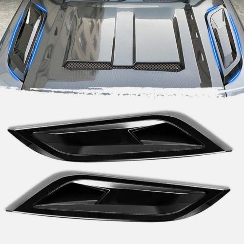 Front Side Hood Vent Trim Cover Fits for Land Rover Defender 110 90 2020-2024