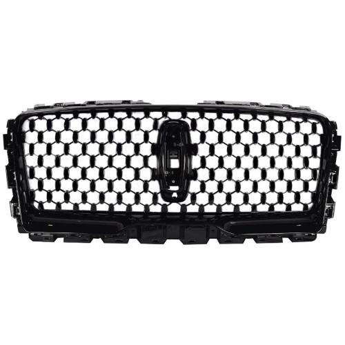 Fits For Lincoln Navigator 22-25 Front Grille&Outer Frame Surround Full Gloss Black