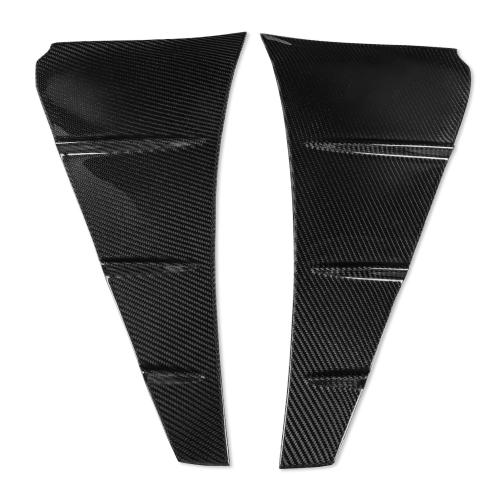 FOR 15-18 LEXUS RC F REAL CARBON FIBER FRONT FENDER SIDE VENT COVER GARNISH TRIM