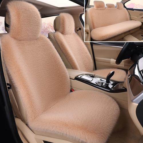 Plush Car Seat Cushion thicken Solid PC