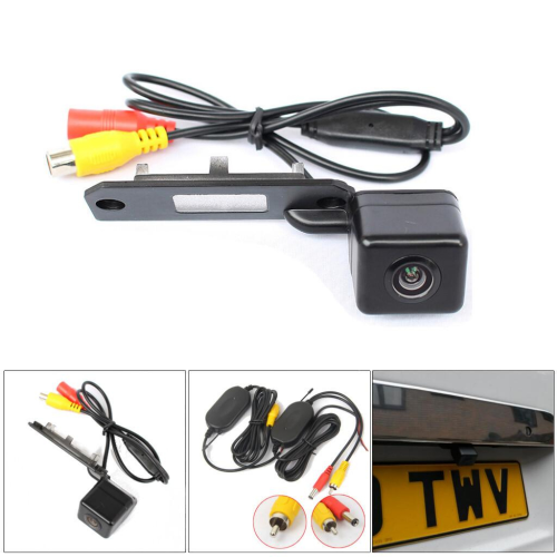 WIRELESS Reverse Camera For VW T5 T5.1 T6 Transporter Caddy 3 Number Plate Light