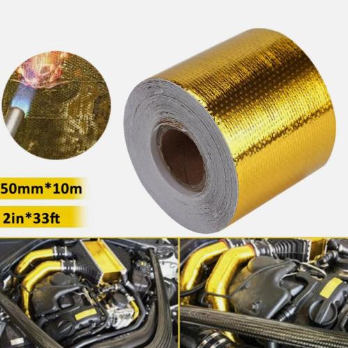 2 inch 33 FT High Temperature Heat Shield Wrap Tape Self Adhesive Reflective