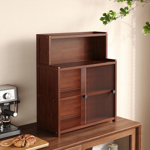 Moso Bamboo Gabinete de almacenamiento, marrón,  trozo