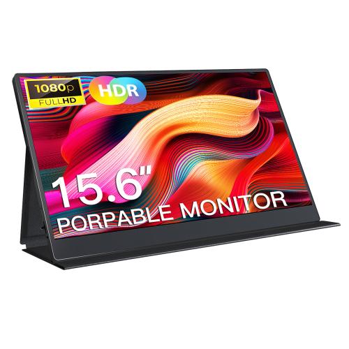 ABS & Plastic Portable Monitor black PC