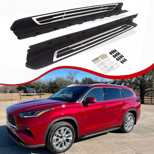 Running Boards for Toyota Highlander XU70 2020-2025 Aluminum Side Steps Nerf Bar
