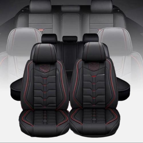For Toyota Camry Car Seat Cover Full Set Leather  Front Rear Protectors