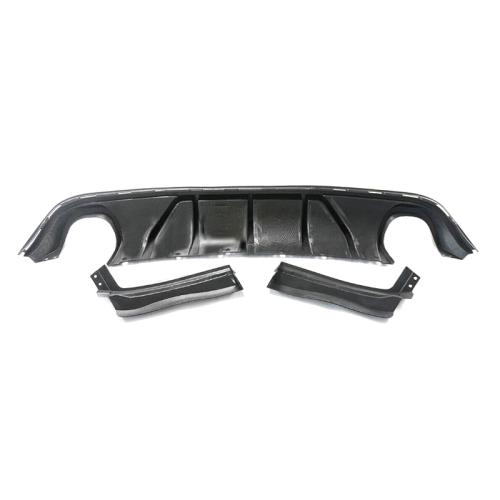 For Jeep Grand Cherokee SRT / Trackhawk 2014-21 Gloss Black Rear Bumper Diffuser