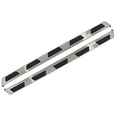 FOR AUDI Q7 SIDE STEPS RUNNING BOARDS BARS GUARD 2006-2015 4L 100% BRUSHED STEEL