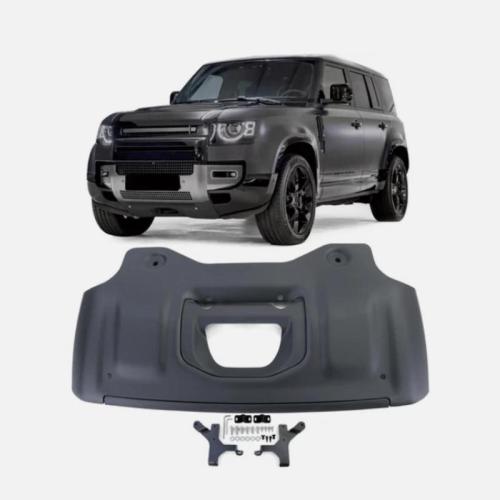 Underride guard aluminium black for 2019-2020 Land Rover Defender L663 90 110