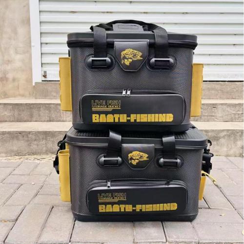 EVA Fishing bucket portable & thicken  black PC