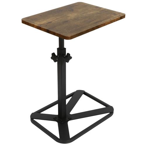 Medium Density Fiberboard & Iron adjustable Side Table durable coffee PC