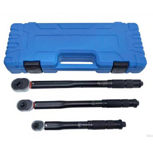 3 Piece Calibrated Torque Wrench Set 2-230NM 1/4 3/8 1/2