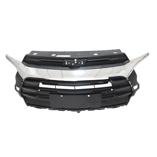 New Front Bumper Chrome Grill Grille Plastic Fits For Chevrolet Trailblazer 2021-2023