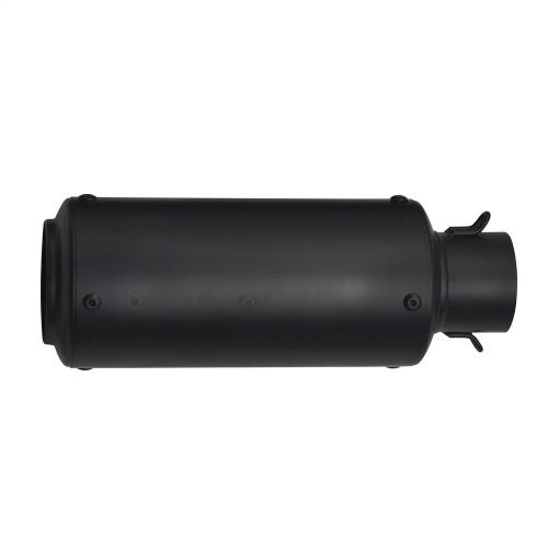 Slip-on 51mm 2 inch Universal Motorcycle Exhaust Muffler Pipe Tail Tips Black