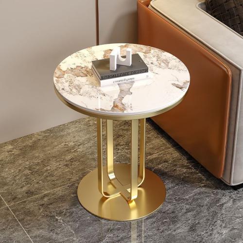 Sintered Stone & Carbon Steel easy cleaning Tea Table stoving varnish PC