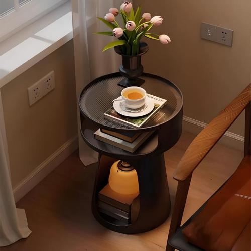 Glass & Iron Multifunction Side Table Solid PC