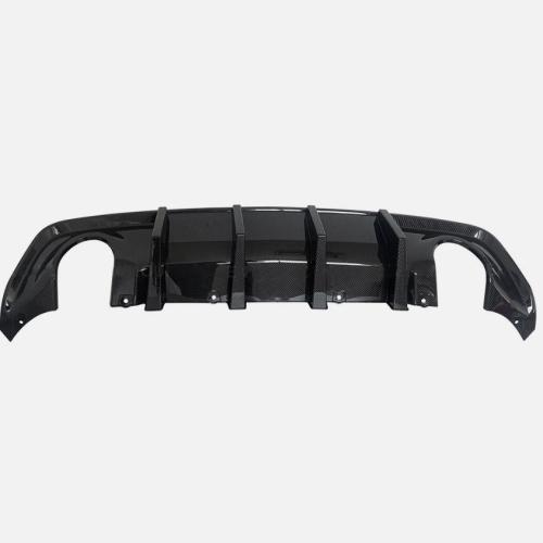 Glossy Black Rear Bumper Diffuser Lip For 2020-2023 Dodge Charger