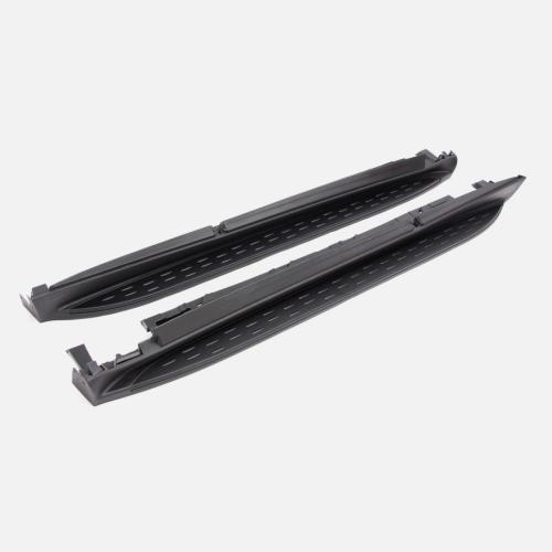 Running Boards Side Step Nerf Bar For 2016-2021 Mercedes GLC Aluminum Black
