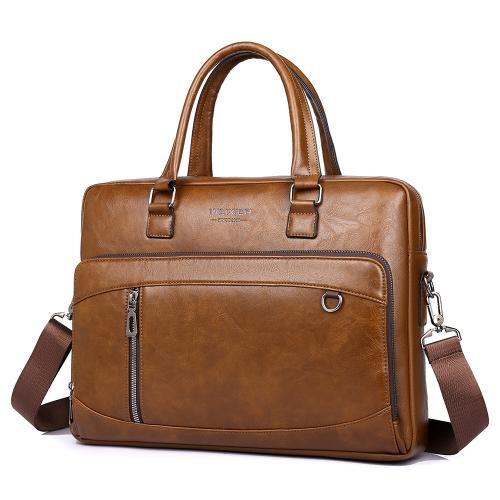 PU Leather Organizer Briefcase hardwearing & breathable PC